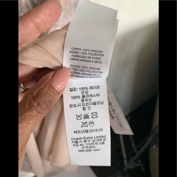 Coach 1941 Glam Rock The Prairie Floral Dress with Ruffles - Picture 12 of 12